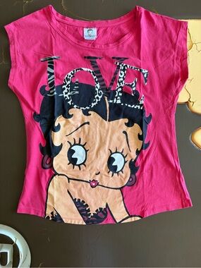 Betty Boop Hot Pink Graphic Tee
